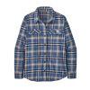 Patagonia Long-Sleeved Organic Cotton Midweight Fjord Flannel Shirt - Women's, 42405