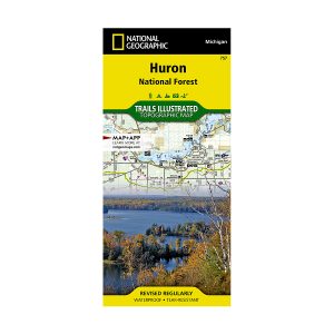 National Geographic Huron National Forest Trail Map
