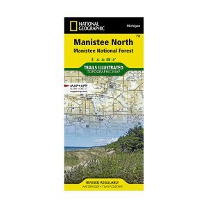 National Geographic Manistee National Forest North Trail Map