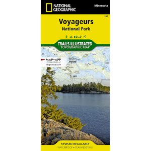 National Geographic Voyageurs National Park Map