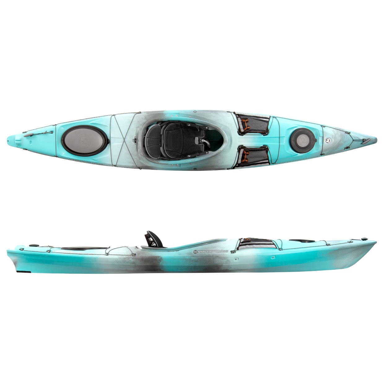 Wilderness Systems Tsunami 125 Touring Kayak, 9720258, BREEZE-BLUE