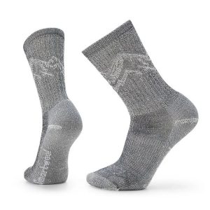 Smartwool Classic Hike Light Cushion Mountain Pattern Crew Sock