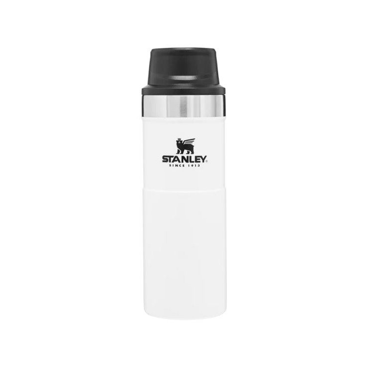 Stanley Classic Trigger Action 16 oz Charcoal BPA Free Travel Mug - Ace  Hardware