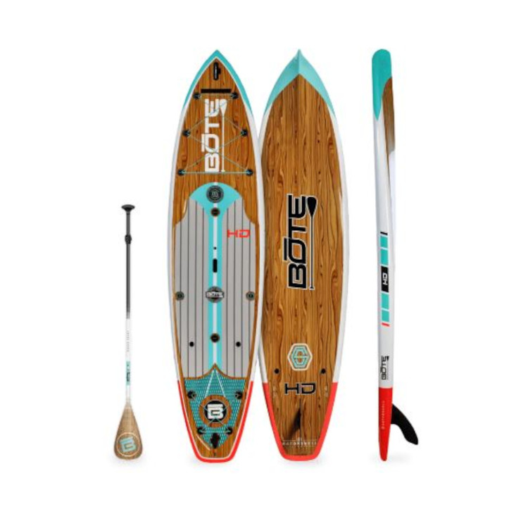 Bote HD Gator Shell 10’6″ Stand Up Paddleboard with Carbon Paddle