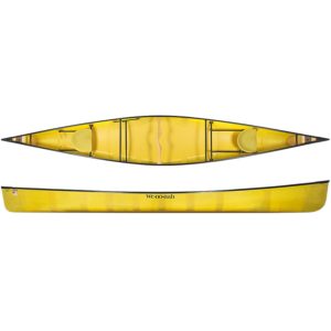 Wenonah Escape 17’6″ Canoe – Ultralight Aramid w/ Aramid Skid Plates