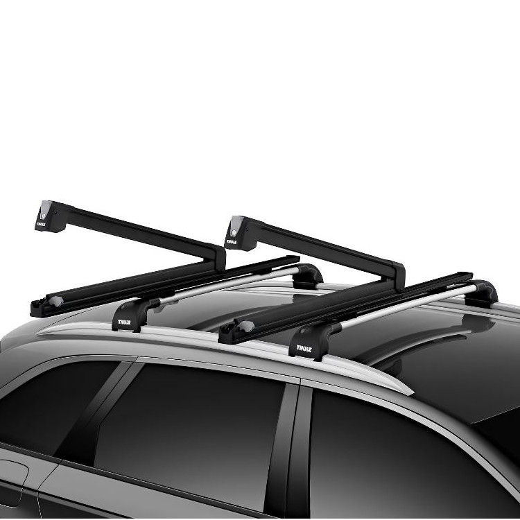 Thule Snowpack Extender Sliding 6 Skis / 4 Snowboards Roof Rack