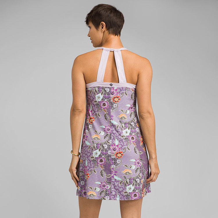 prana cantine dress blue anchor kona