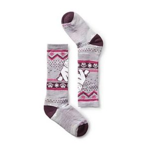 Smartwool Wintersport FUll Cushion Polar Bear Pattern OTC – Kids’ Socks