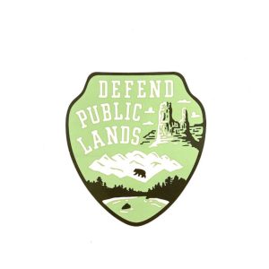 Patagonia Defend Public Lands Sticker