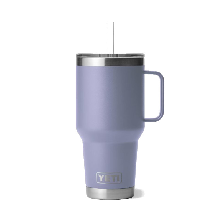 Yeti Rambler Mug with Straw Lid - 35 oz - Camp Green