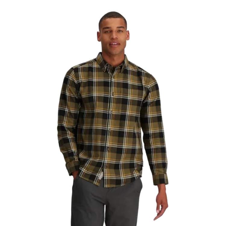 Royal Robbins Lieback Organic Cotton Flannel Long Sleeve – Men’s