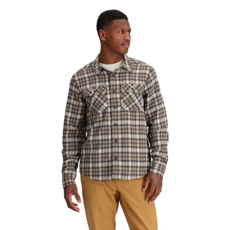 Outdoor Research Feedback Flannel Twill Shirt – Men’s