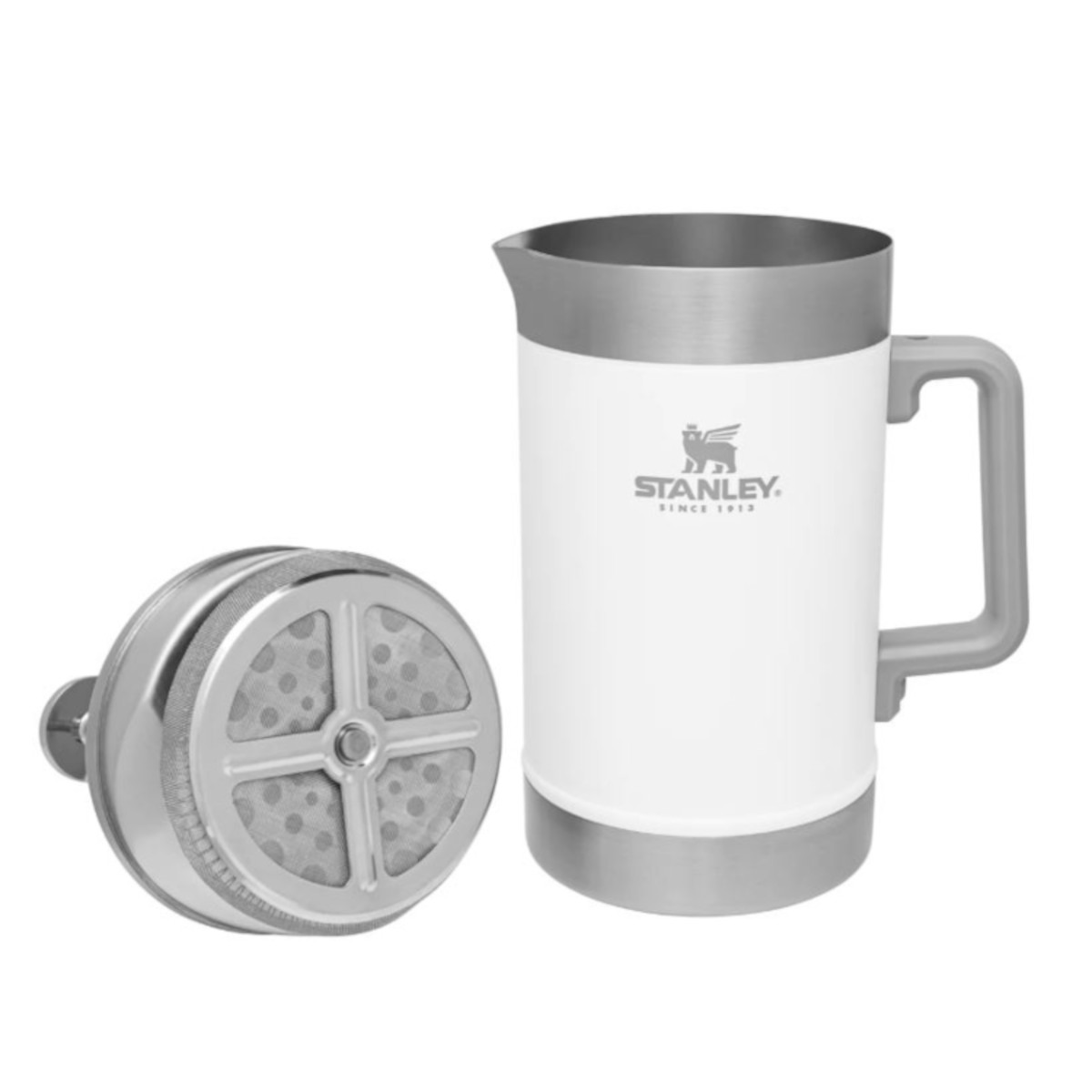 Stanley Classic Stainless Steel Coffee French Press, 48 oz 