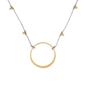 Bronwen Circle of Life Necklace – Gold
