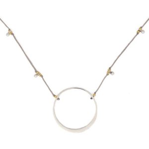 Bronwen Circle of Life Necklace – Silver