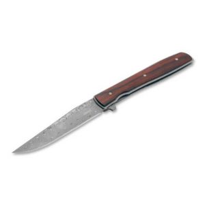 Boker Plus Urban Trapper Damascus Cocobolo Wood