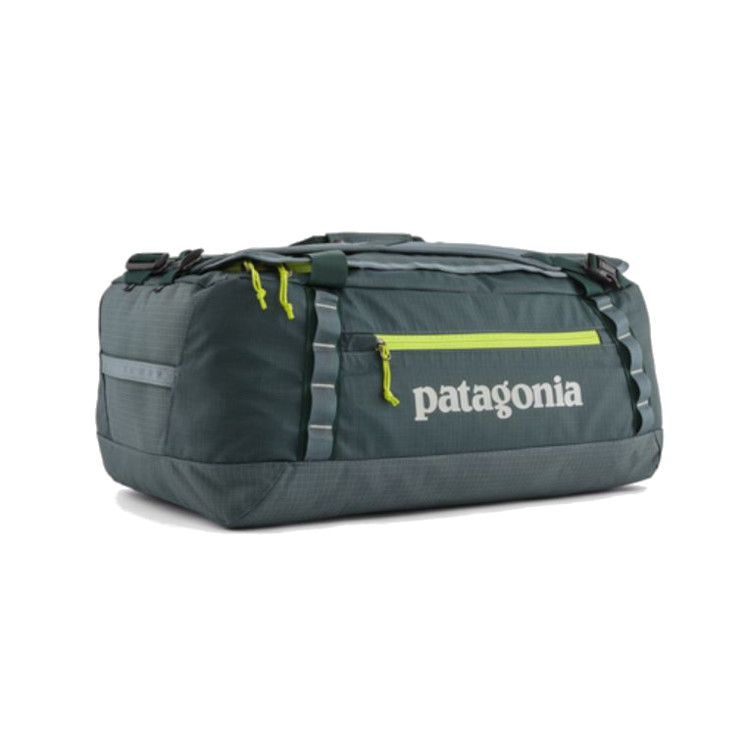 backcountry patagonia duffel Black Hole 70L including a mesh pocket in the lid and a side pocket accessible from both inside and outside Patagonia Black Hole Wheeled Duffel
