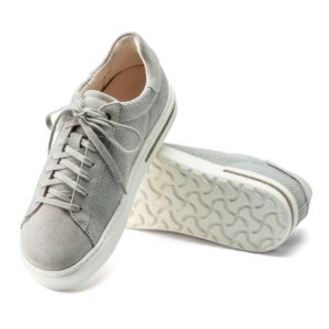 Birkenstock Bend Low Canvas/Suede Shoe | Whale Gray | Reg Width- Men's (1022398)