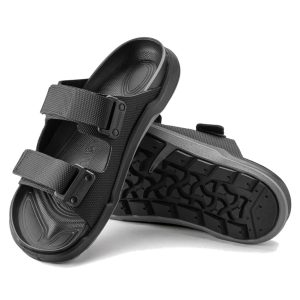 Birkenstock Atacama BirkoFlor Futura Black Polyurethane Sandal Regular Width -Mn