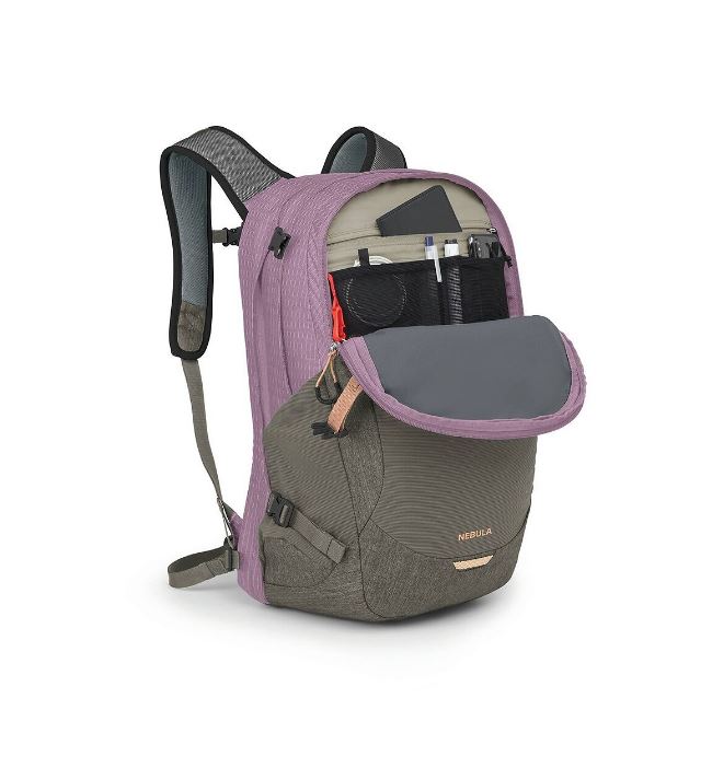 デイパック・バックパック OSPREY NEBULA 32(ネブラ 32) 32L Black : Osprey Nebula Commuter Backpack, Toffee Orange