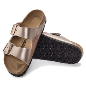 Birkenstock Arizona Birko-Flor Sandal | Copper | Narrow Width - Women's