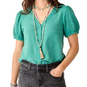 Carve Designs Milo Gauze Top - Women's