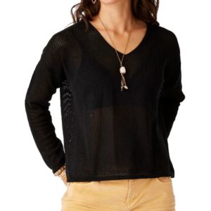 Carve Designs Zella Mesh Pullover - Women's