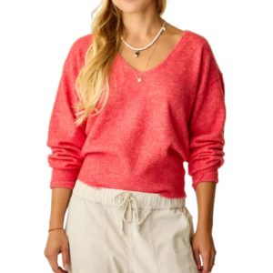Carve Designs Ruth Reversible Fuzzy Sweater – Women’s