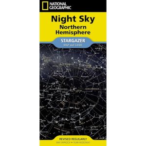 National Geographic Northern Hemisphere Night Sky Map
