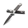 Benchmade Auto Fact 4170 Non Serrated Spear Point Coated Blade